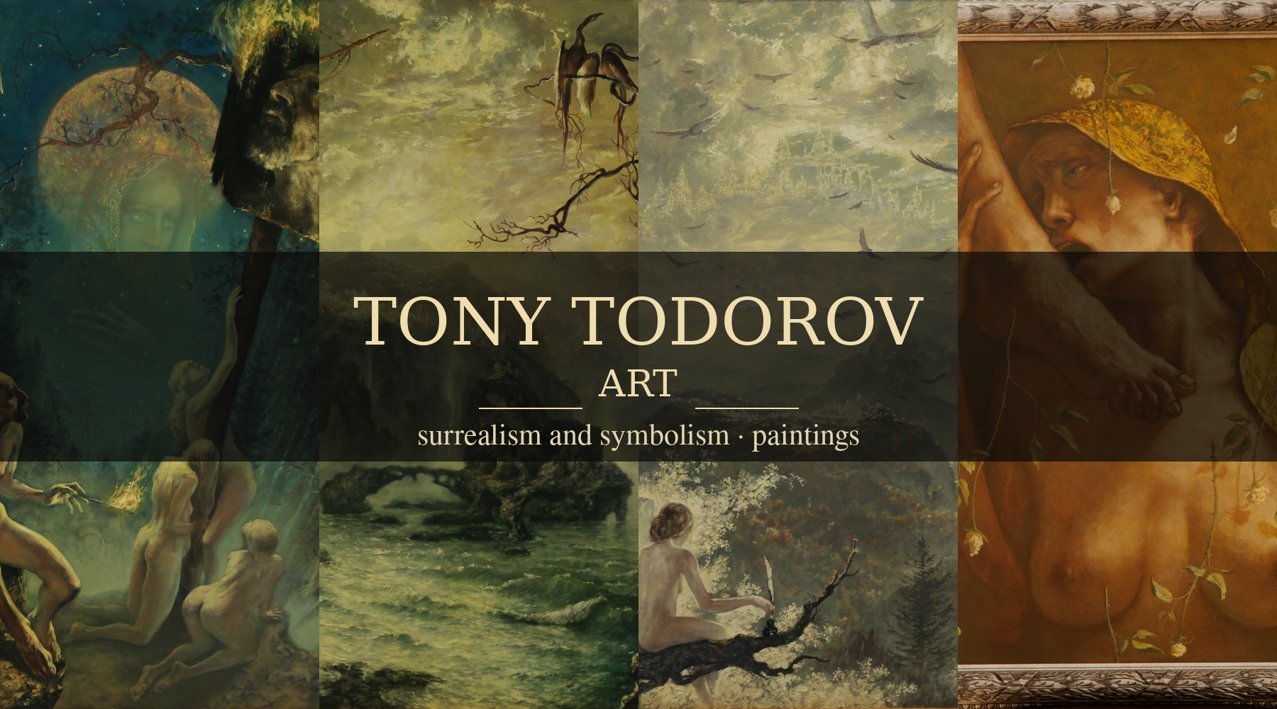 TONY TODOROV ART — заглавна визия